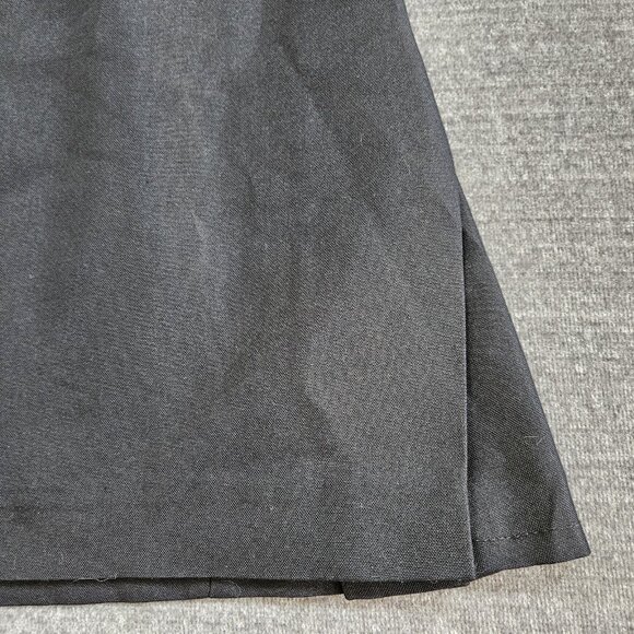 Balenciaga Paris Skirt S US 4 Black Cotton Blend Mini Designer Luxury Goth Chic - Picture 4 of 16